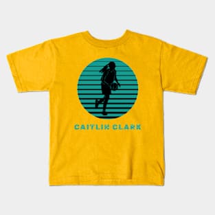 Caitlin Clark design. Kids T-Shirt